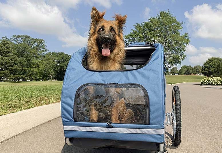 Hund Fahrrad Anhänger Outdoor Reiten Dual-zweck Camping Gepäck