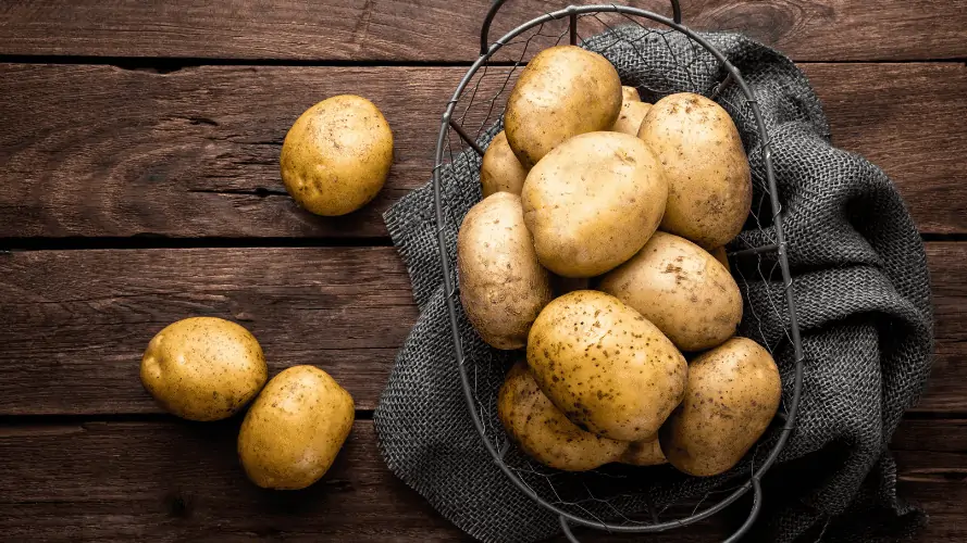 Kartoffeln mit Schale