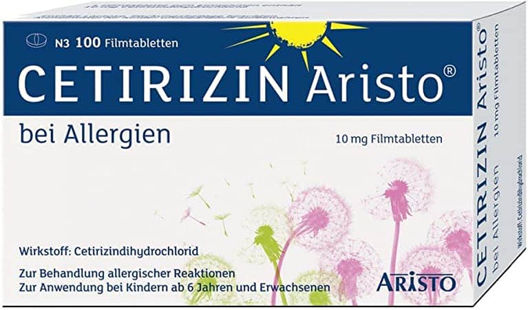 CETIRIZIN Aristo bei Allergien 10 mg