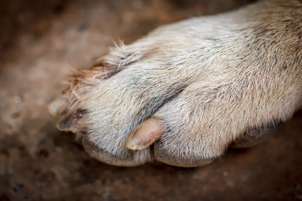 hund krallen natürlich abnutzen