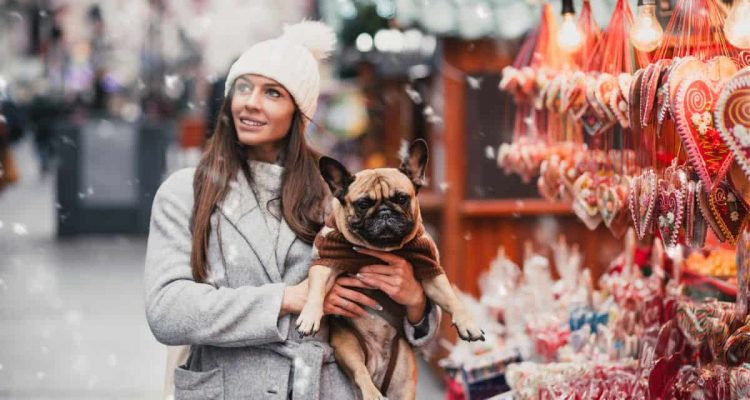Kann man den Hund auf den Weihnachtsmarkt mitnehmen?