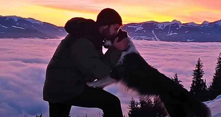 Ein Mann lässt alles hinter sich, nur seinen Hund nicht - dieses Reise-Duo macht alle neidisch